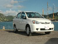 Antigua car rentals: Big's Car Rental & Taxi Service.