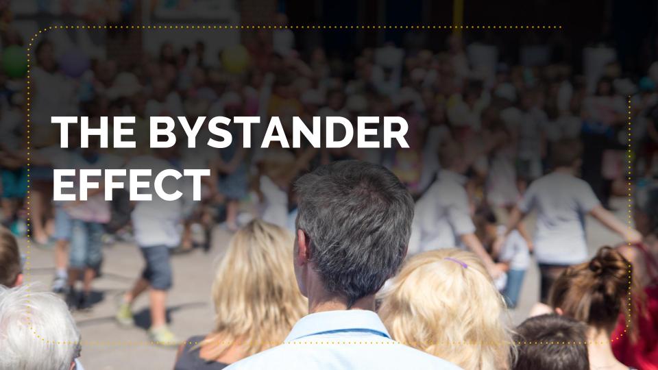 Topic 2 The Bystander Effect Online Education