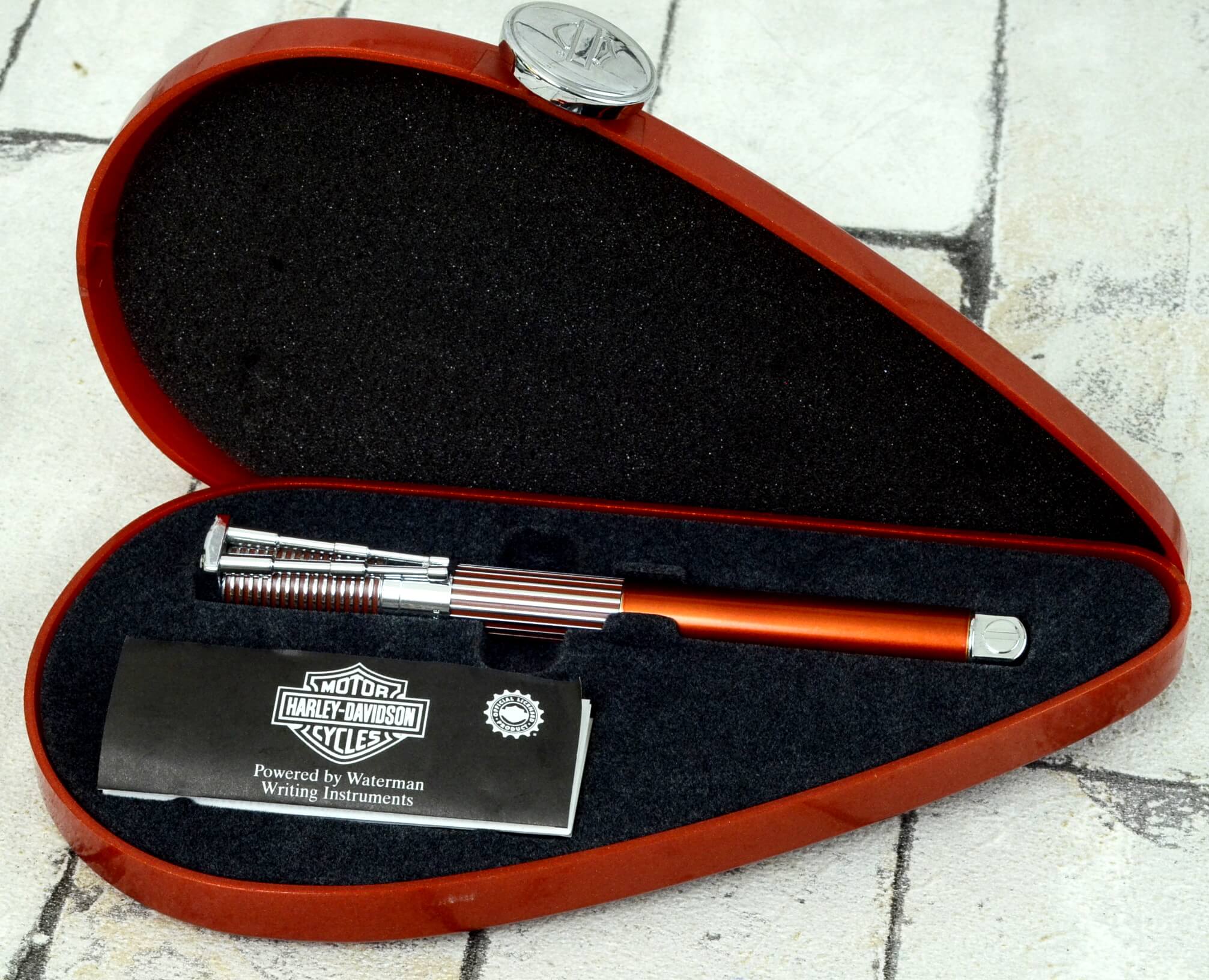 Waterman harley davidson special edition fountain pen