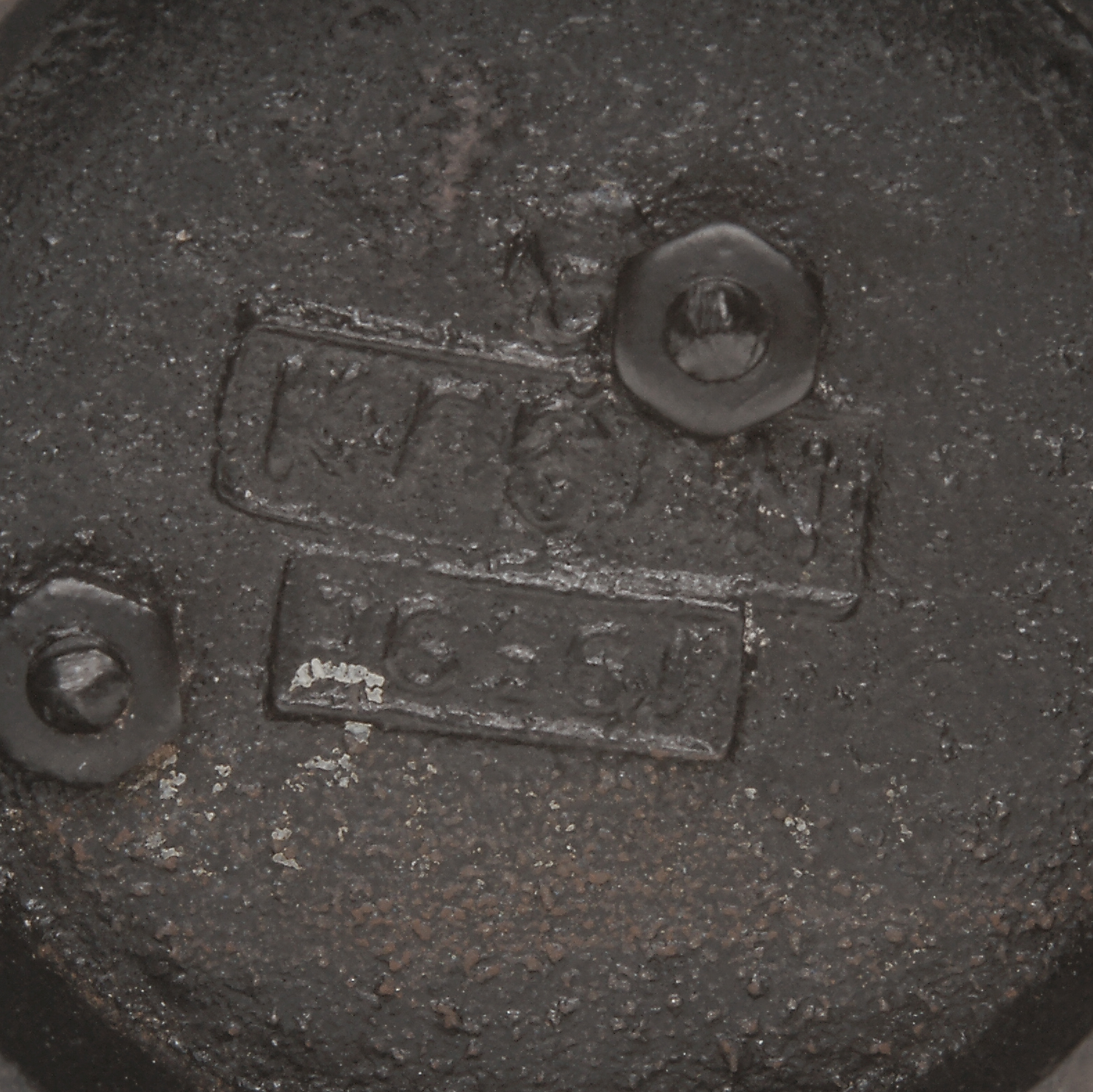 Bronze Cast iron figure "Schoolgirl with a briefcase"