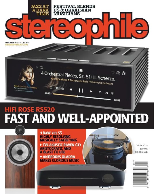 Stereophile OLADRA Review July 2023 Antipodes Audio Reviews