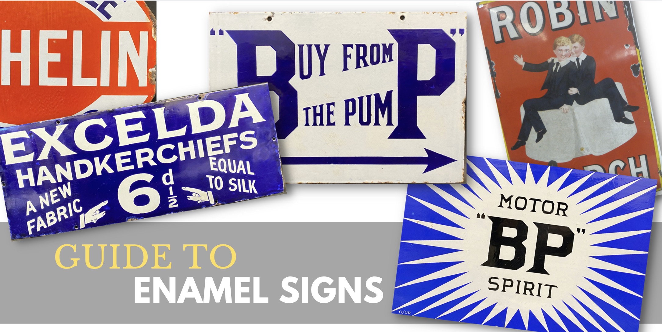 Enamel advertising signs the essential guide Antique Collecting