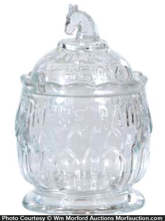 Antique Advertising Heinz Radish Jar • Antique Advertising