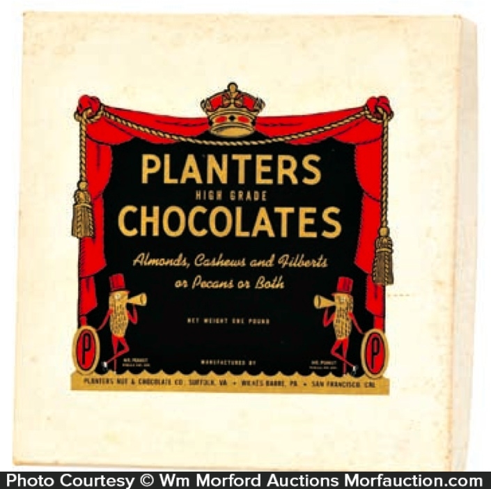 Planters Chocolates • Antique Advertising