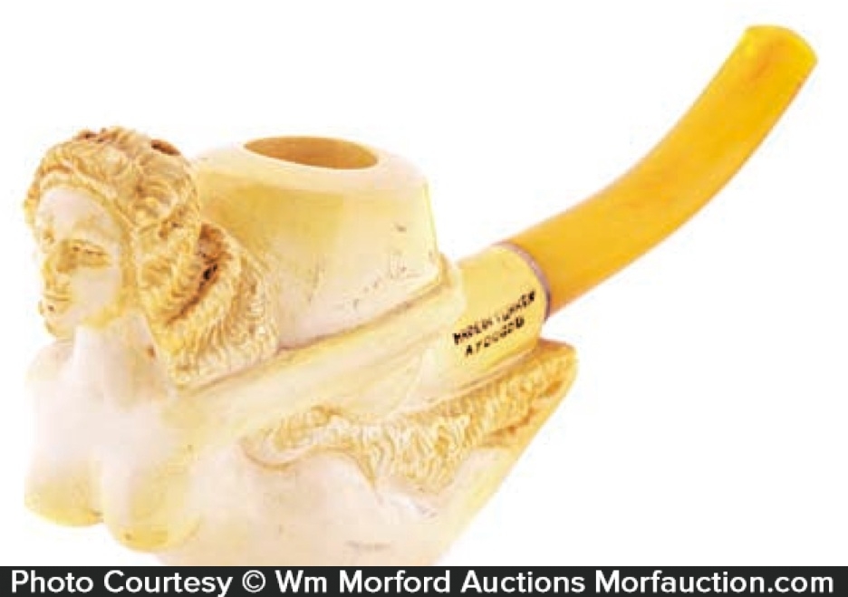 Antique Meerschaum Pipe • Antique Advertising