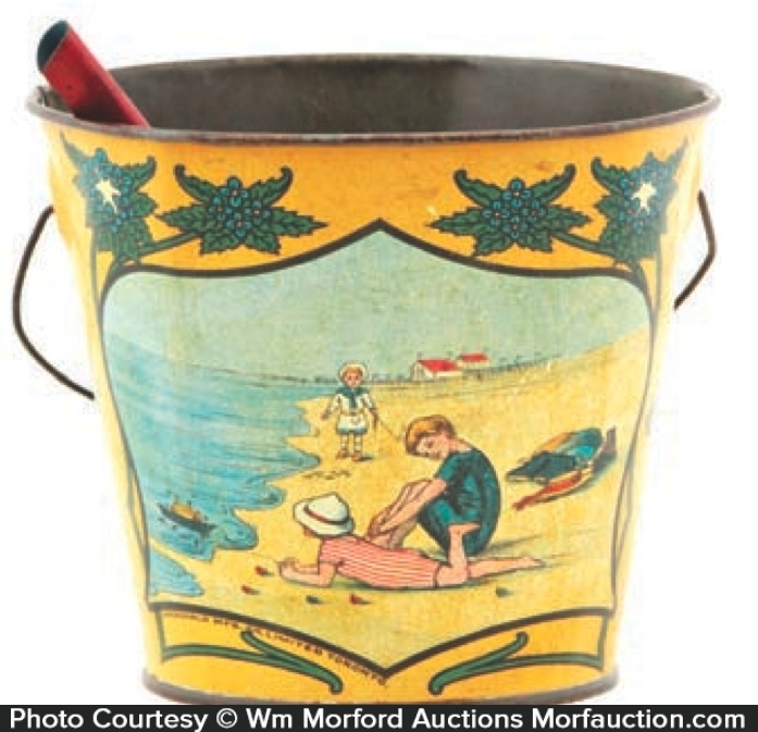Antique Advertising Antique Sand Pail • Antique Advertising