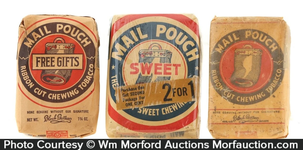 Mail Pouch Tobacco Packs • Antique Advertising