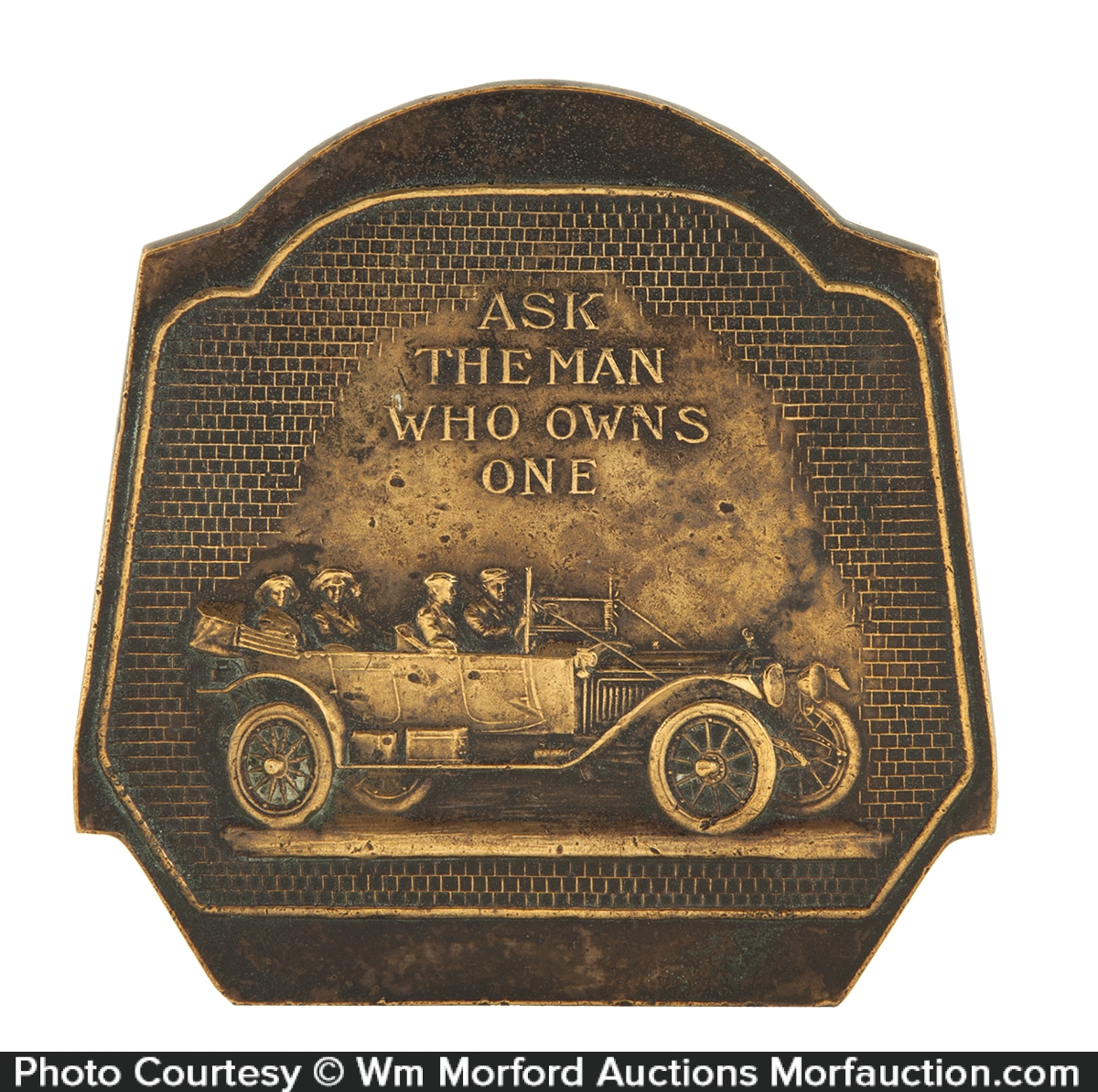 Antique Advertising Packard Autos Paperweight • Antique Advertising