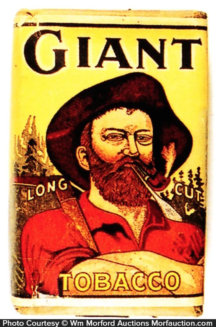 Giant Tobacco Pack • Antique Advertising