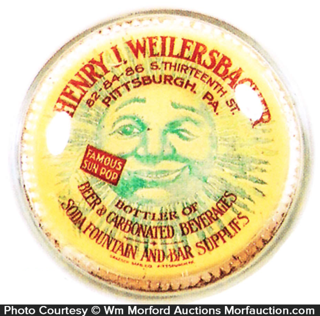 Weilersbacher Bottling Paperweight • Antique Advertising