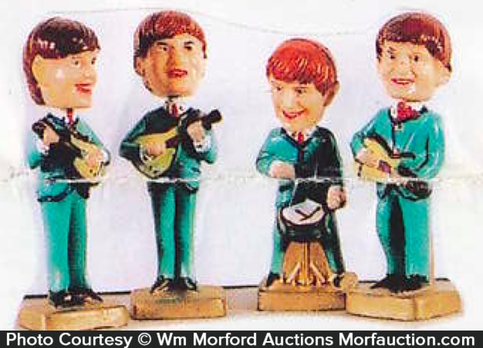 Beatles Toy Figures • Antique Advertising