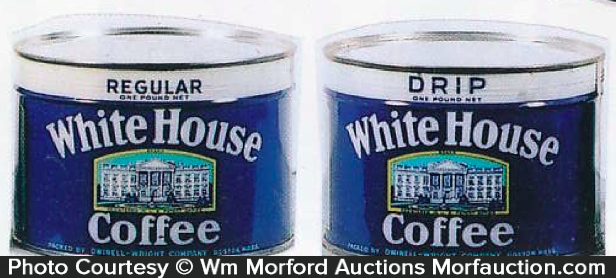 Antique Advertising White House Coffee Cans • Antique Advertising