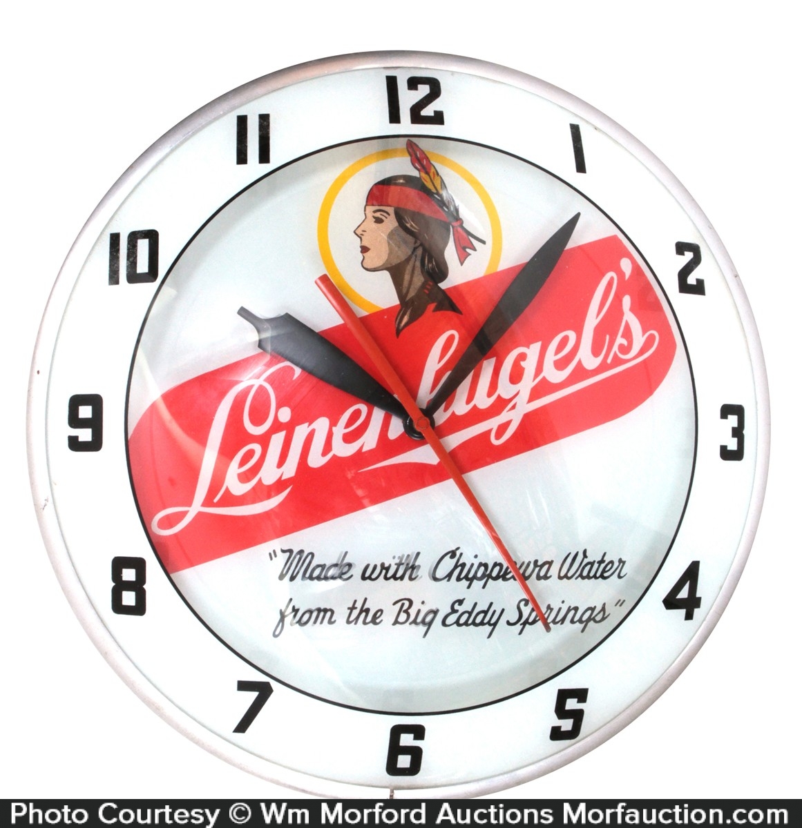 Leinenkugel Beer Clock • Antique Advertising