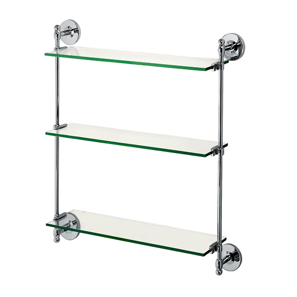 Three Tier Glass Shelf