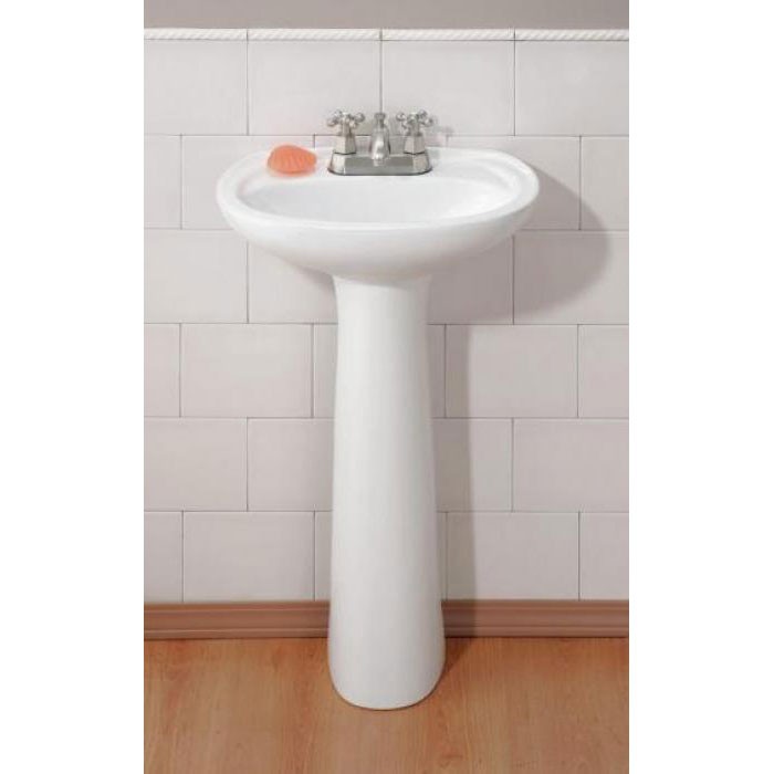 Fiore Mini Pedestal Lavatory Sink