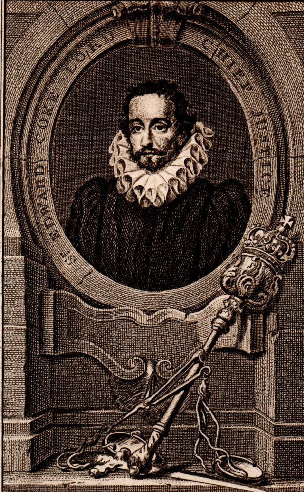 Sir Edward Coke 15521634 Antique Portrait