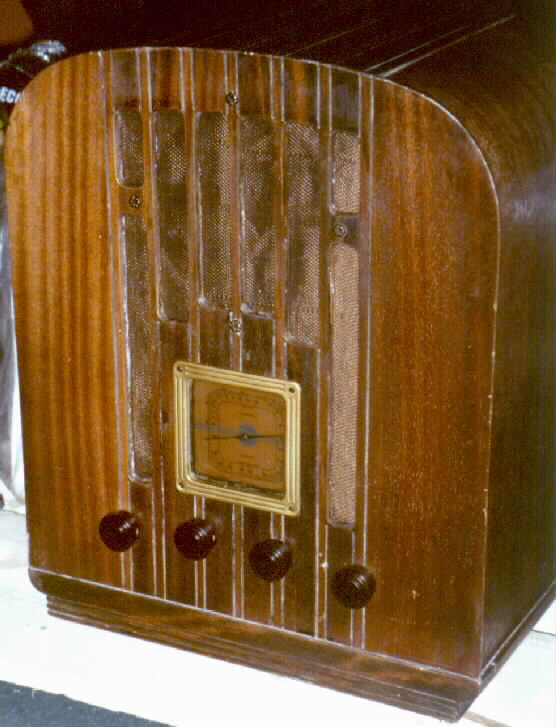 GENERAL ELECTRIC WOOD RADIO