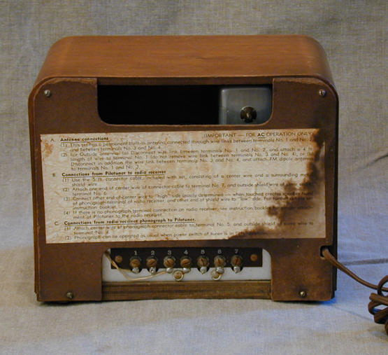 Pilotuner T601 FM Tuner (1947)