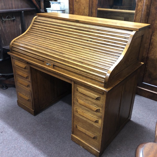 Cutler Roll Top Desk South Perth Antiques & Collectables