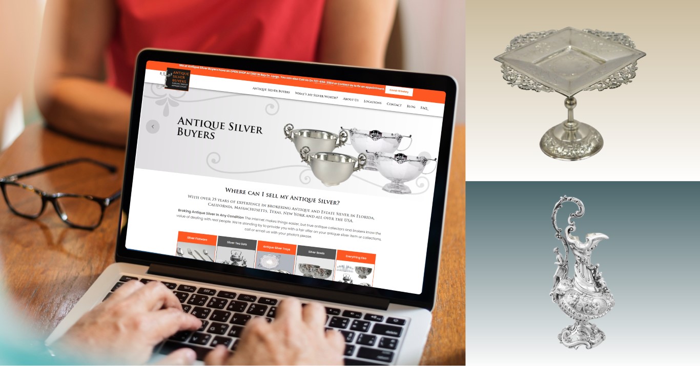 Antique Silver Buyers Silver Tea Sets Trays Bowls Flatware