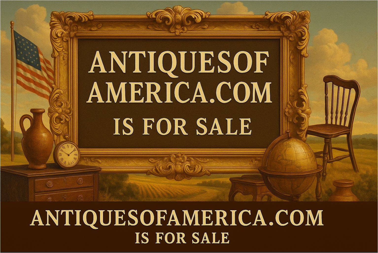 AntiquesOfAmerica.com - Own a Timeless Brand Name That Works for You