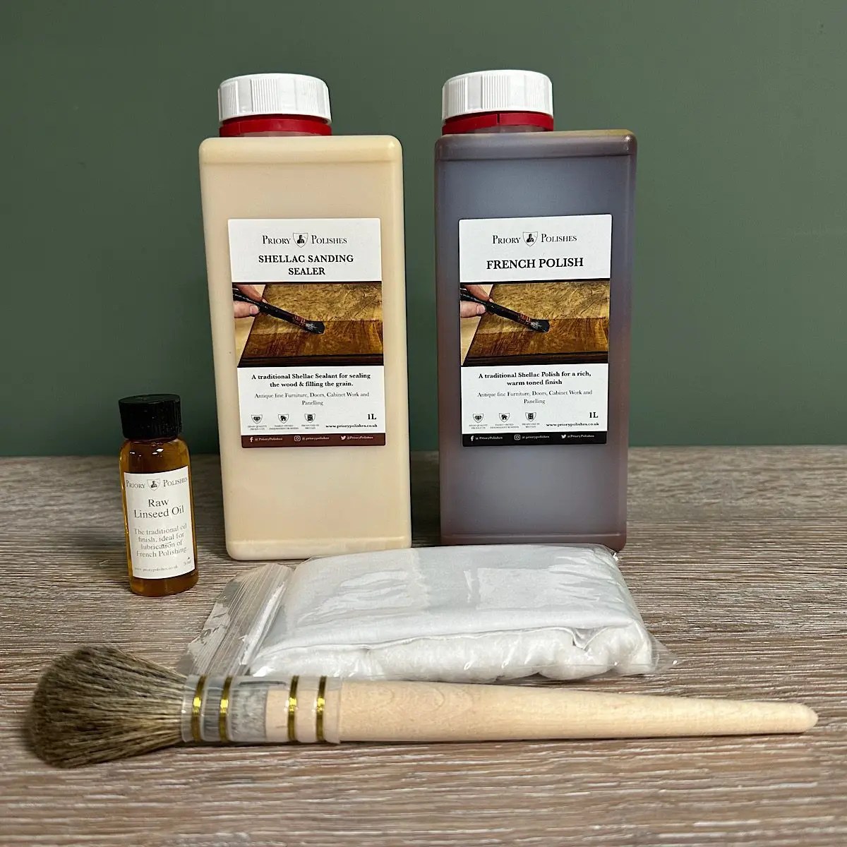 French Polishing Kit Create a Traditional Finish on Antique Furniture Antiques World