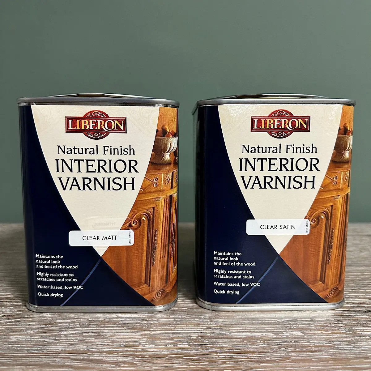 Liberon Natural Finish Interior Varnish 1 Litre Antiques World