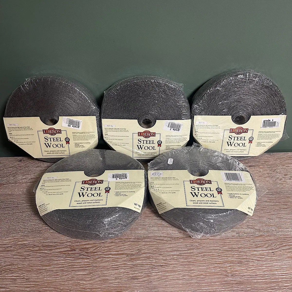Liberon Steel Wire Wool 1 Kg All Grades
