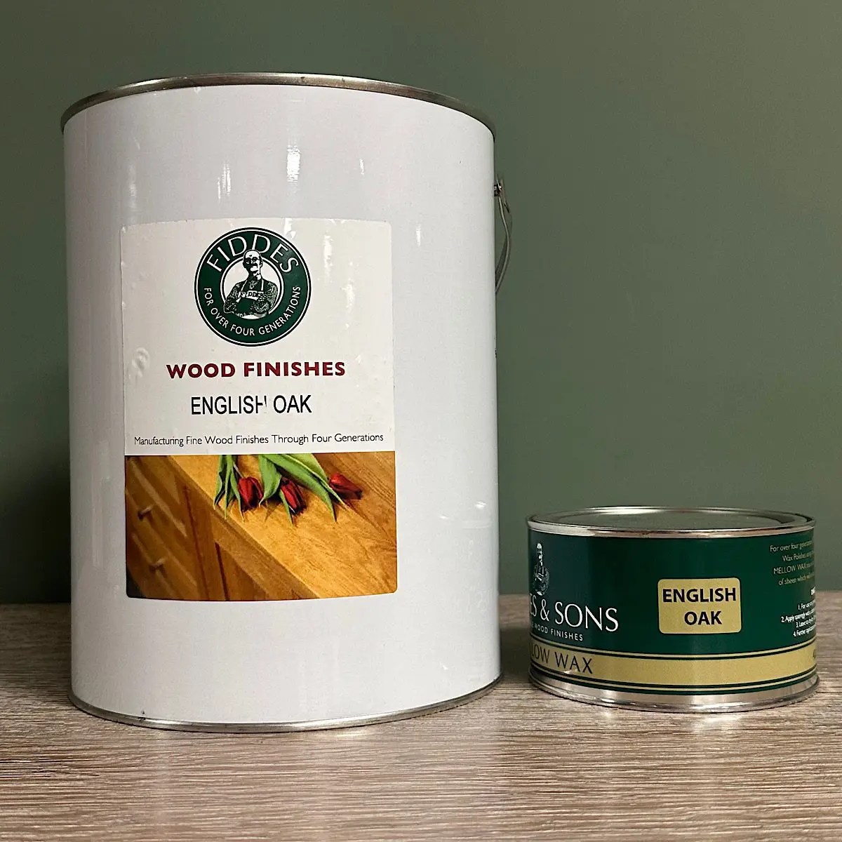 Fiddes Mellow English Oak Wax Antiques World