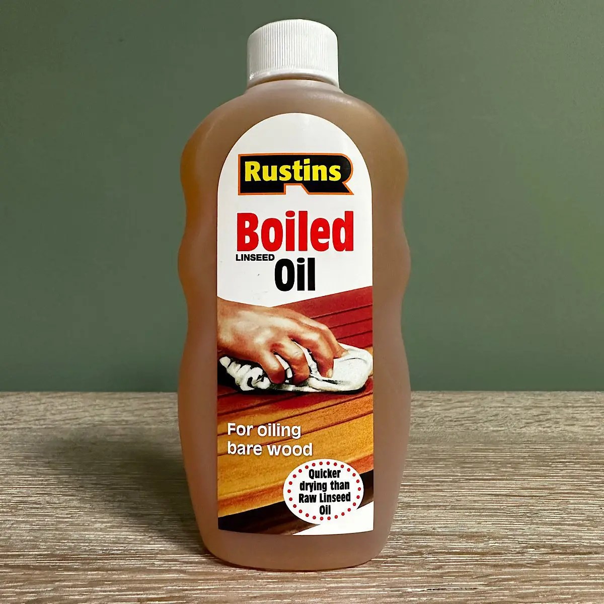Rustins Boiled Linseed Oil Protect & Nourish Wood