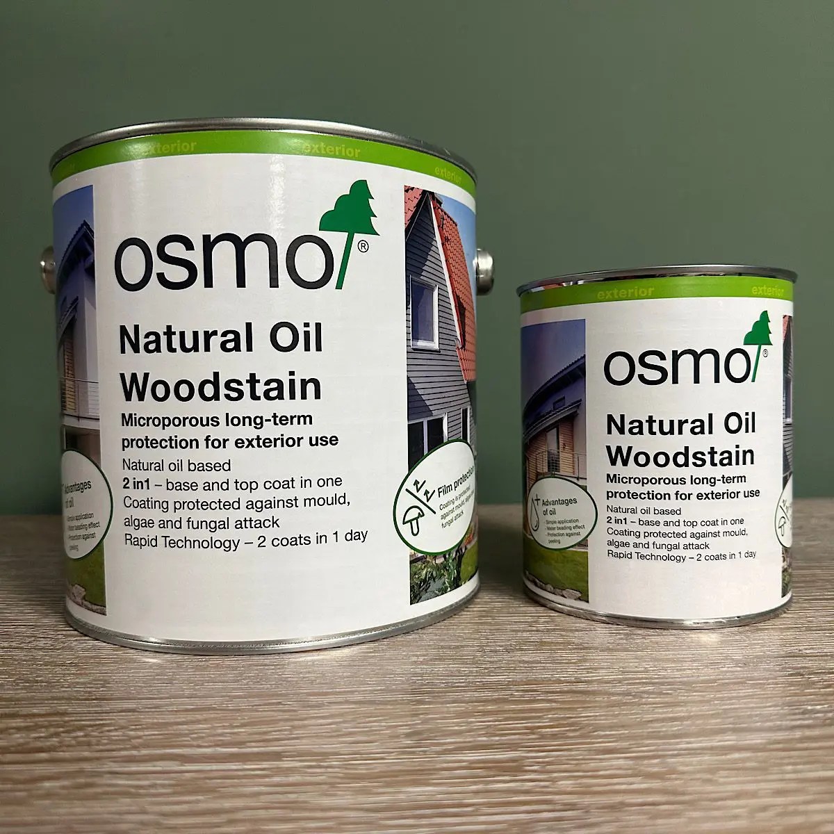 Osmo Natural Oil Wood Stain All Tinted Colours & Sizes
