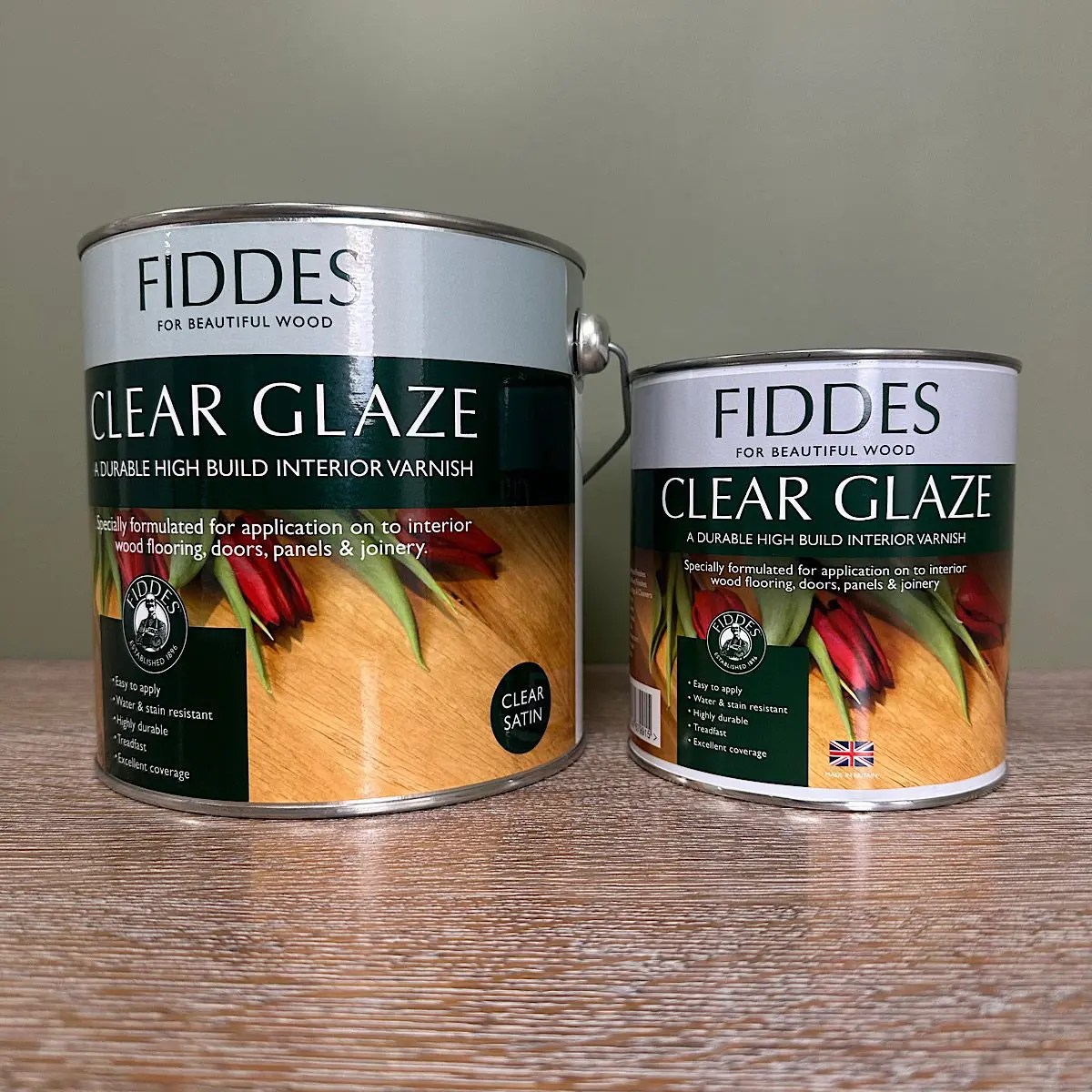 Fiddes Clear Glaze Varnish Antiques World