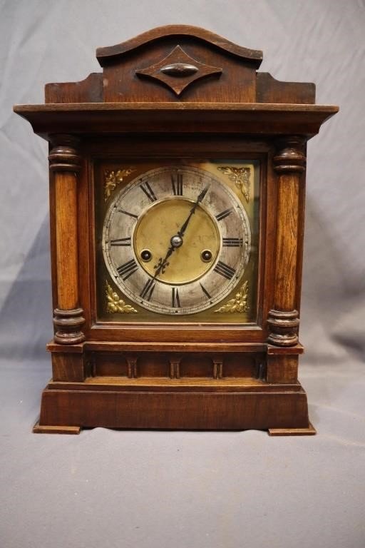 HAC mantel clock refreshing the case Antique and Vintage Clocks