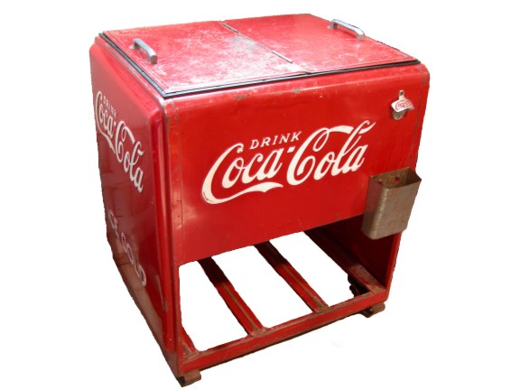 AW CocaCola Ice Cooler