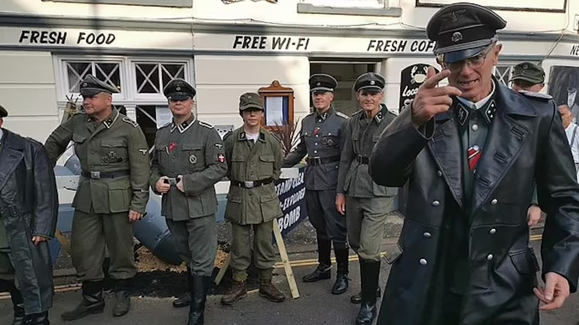Outrage after group attends Norfolk festival dressed as Nazis