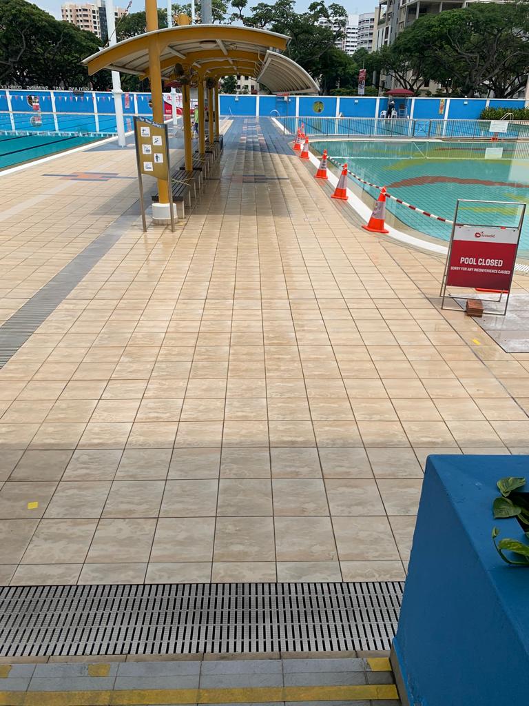 How To Make Swimming Pool Less Slippery? Epoxy Floor Paint