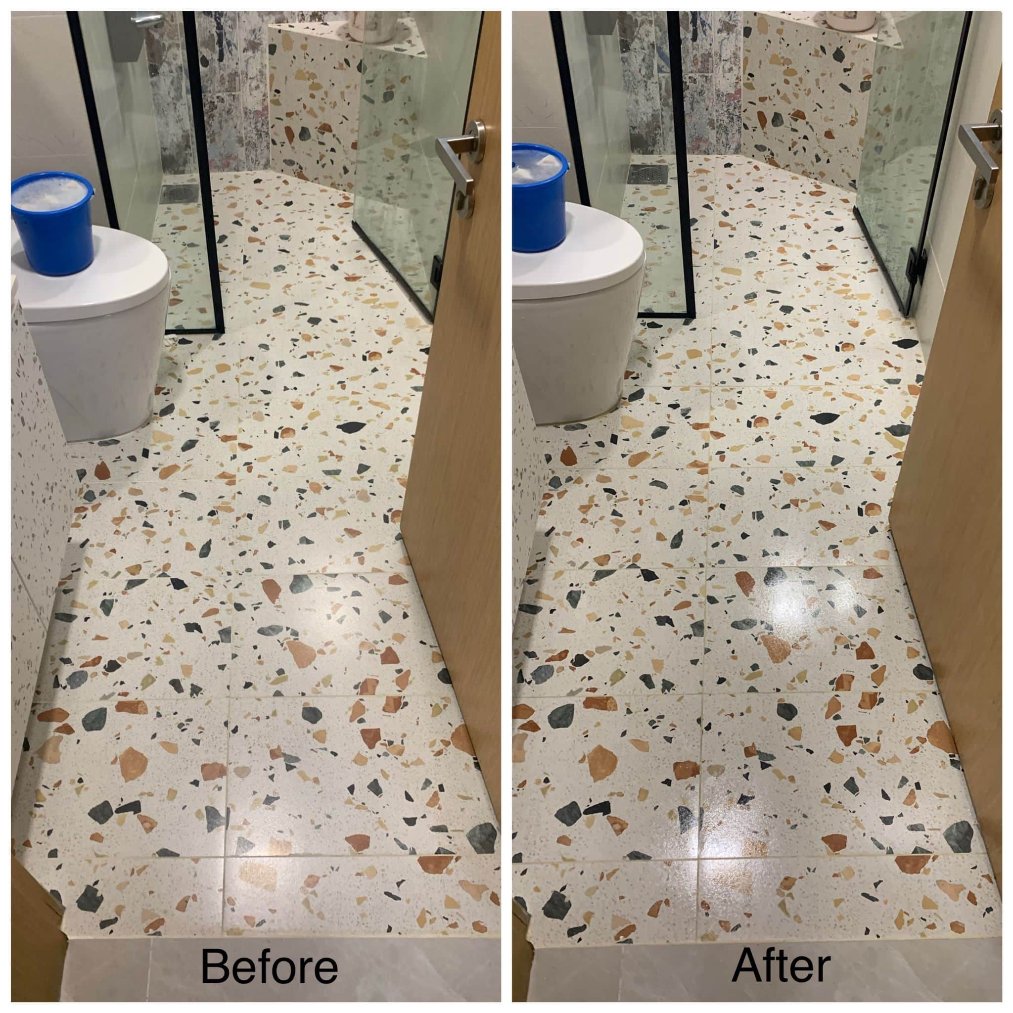 How to Fix Slippery Bathroom Flooring, Toilet & Shower Tiles