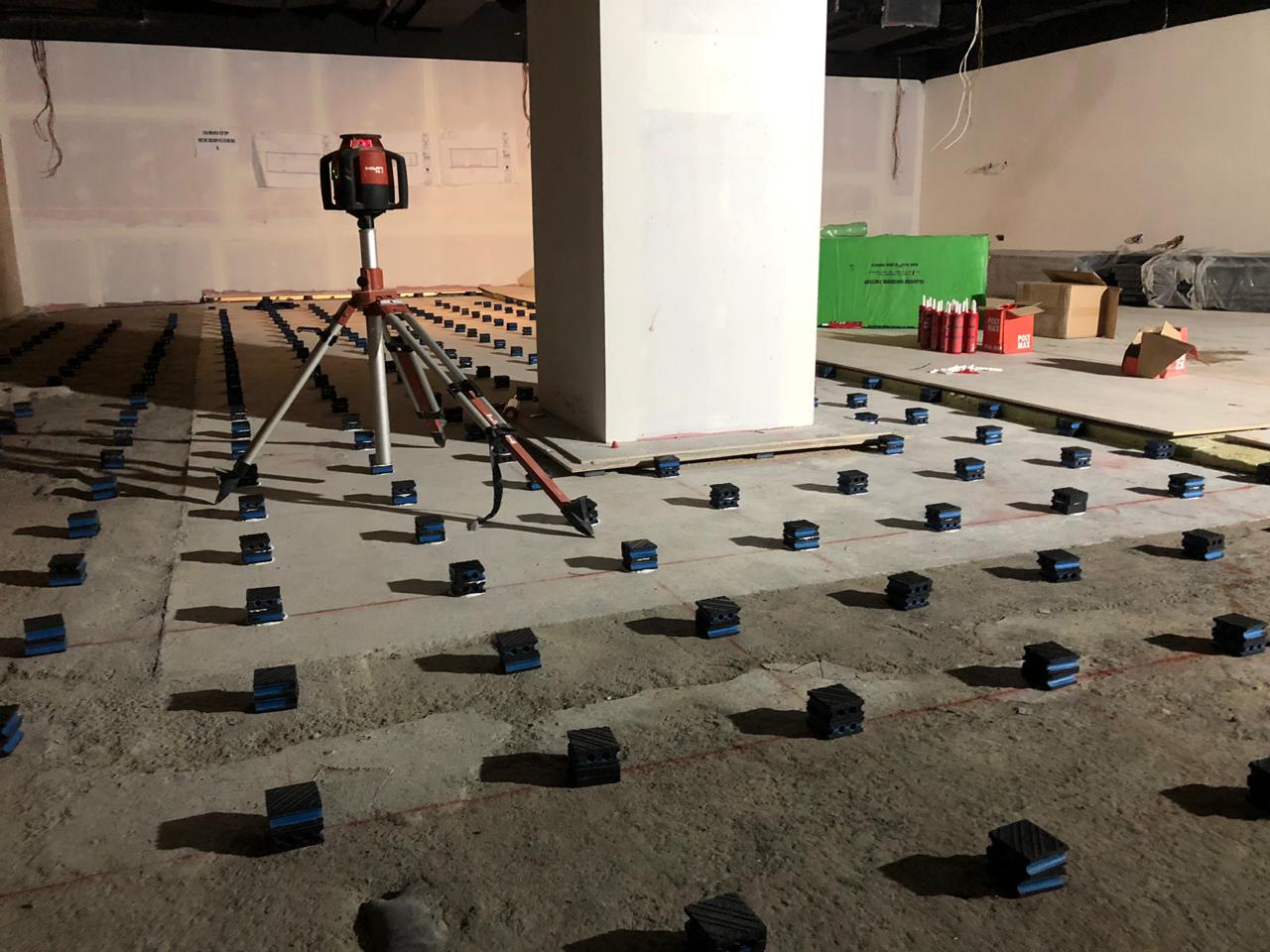 VibroEP Floating Floors Supports for Vibration Control from Vibro