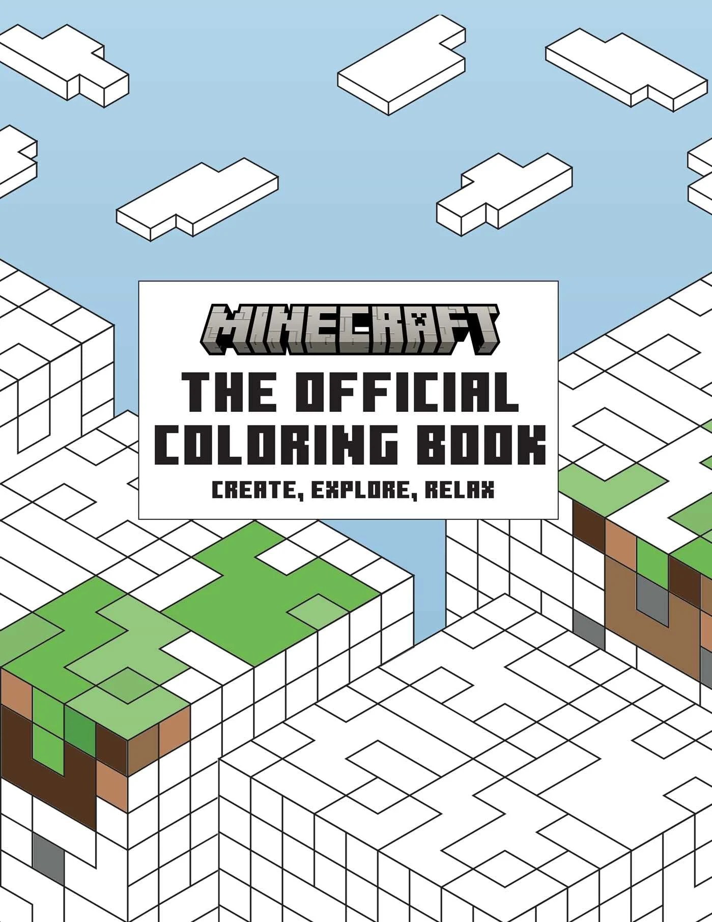 The Official Minecraft Colouring Book Antonia's Bookstore
