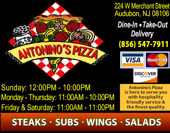 Antonino's Pizza Audubon NJ Official Mobile App