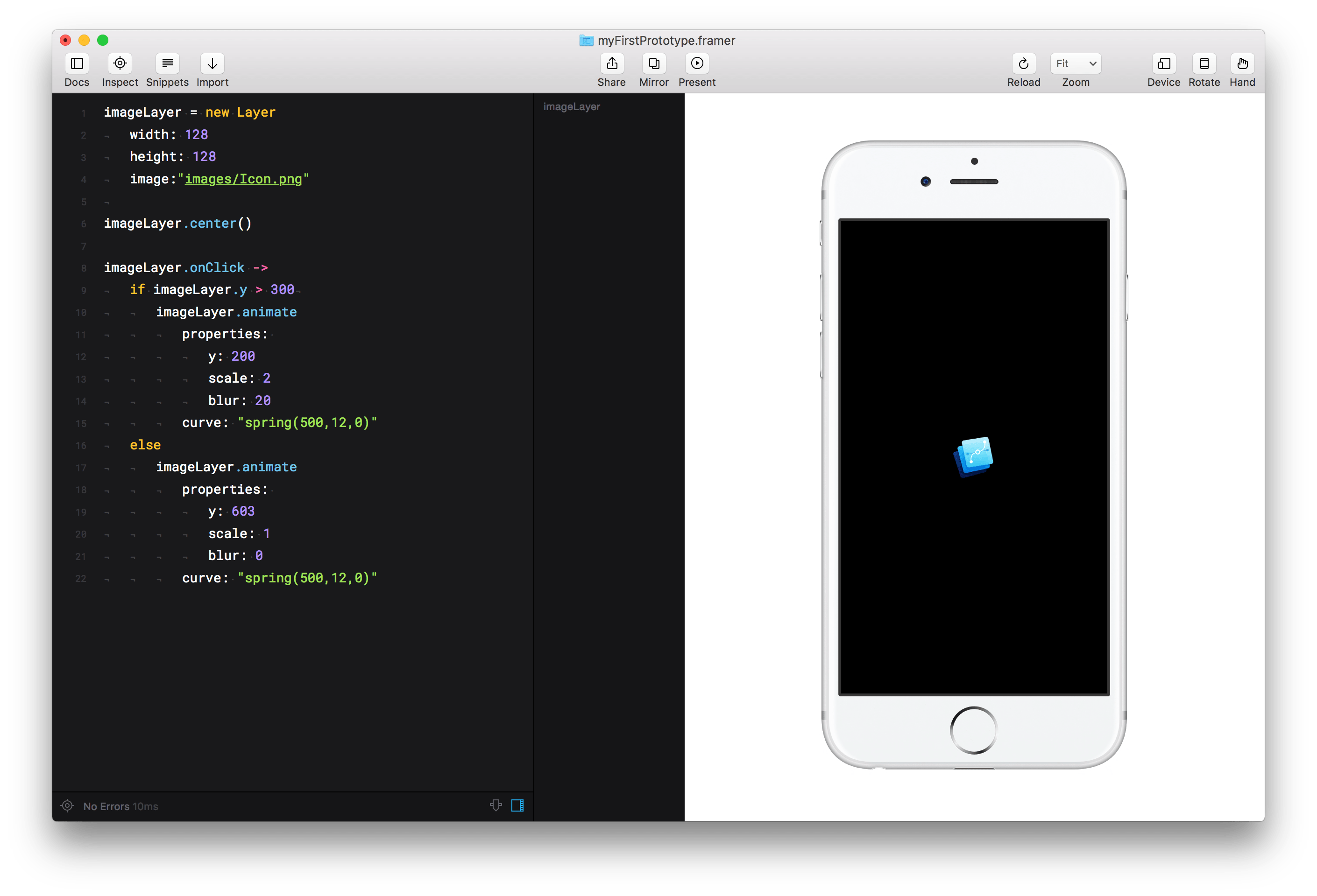 Основы CoffeeScript во Framer — Learn Framer