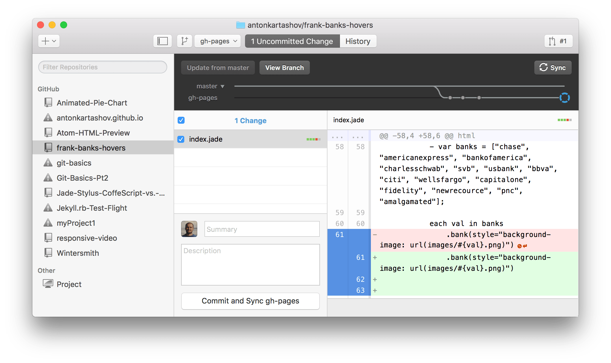 Публикация проекта на GitHub Pages — Learn Framer
