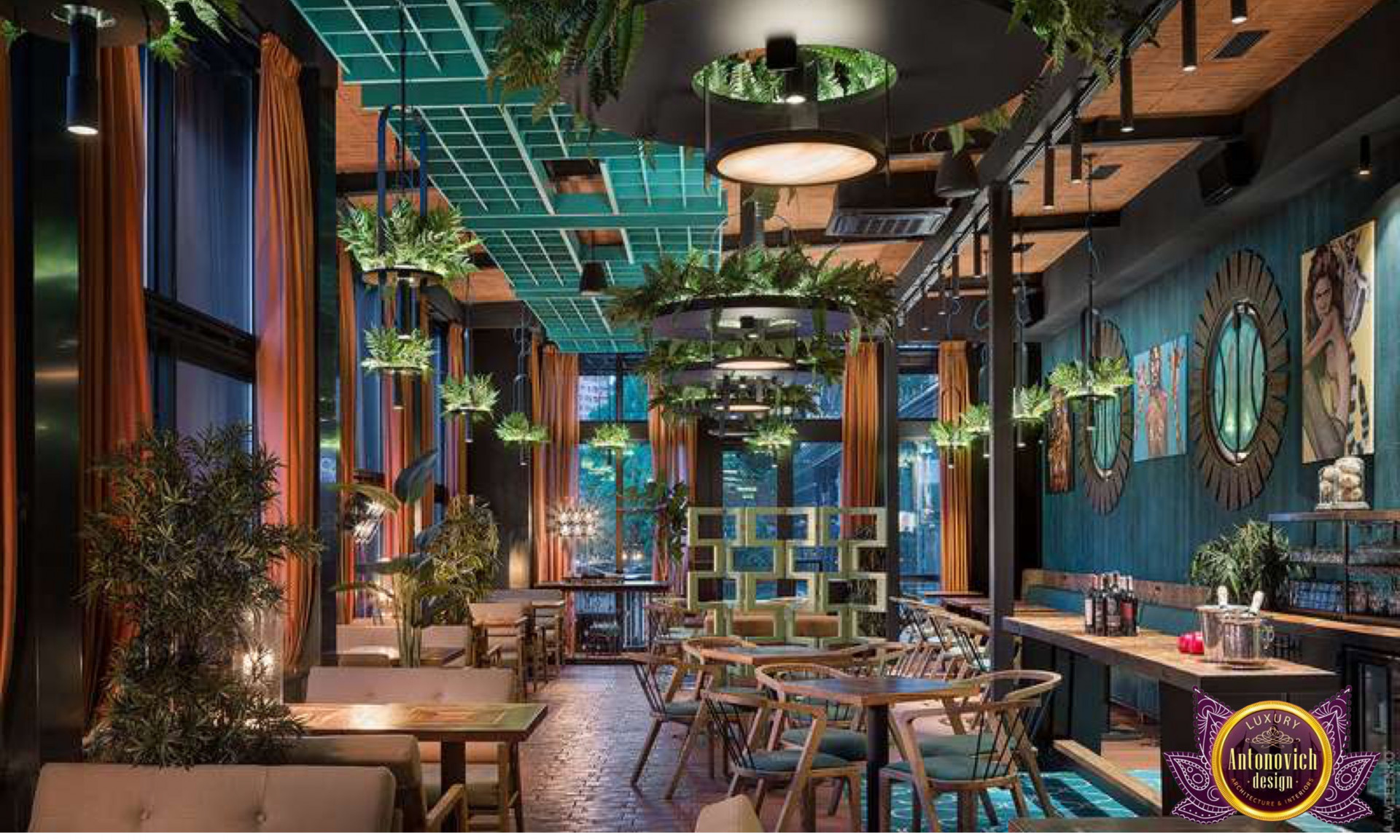 Stylish Coffee Shop Design Concept