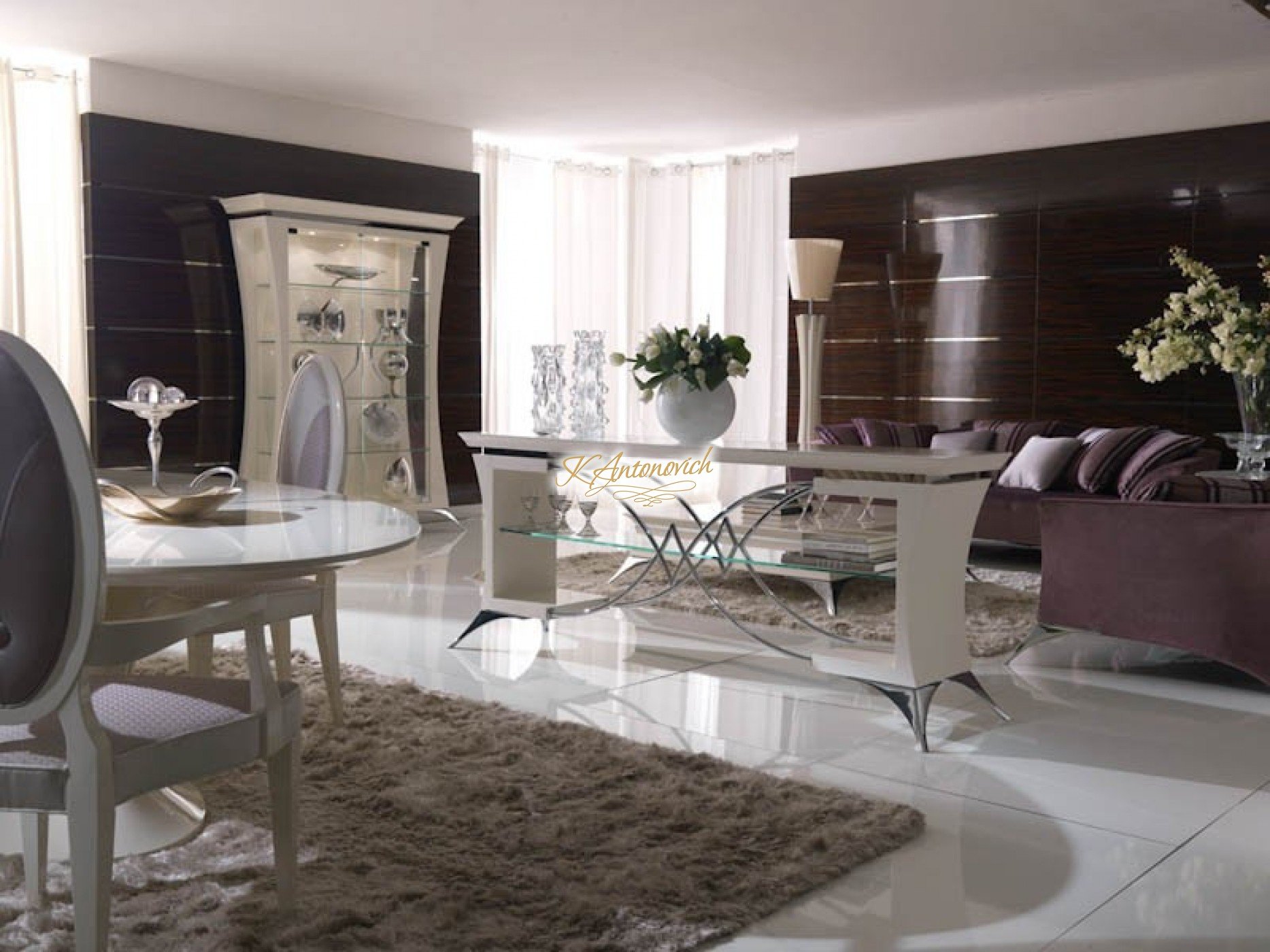 Modern Italy Furniture luxury interior design company in