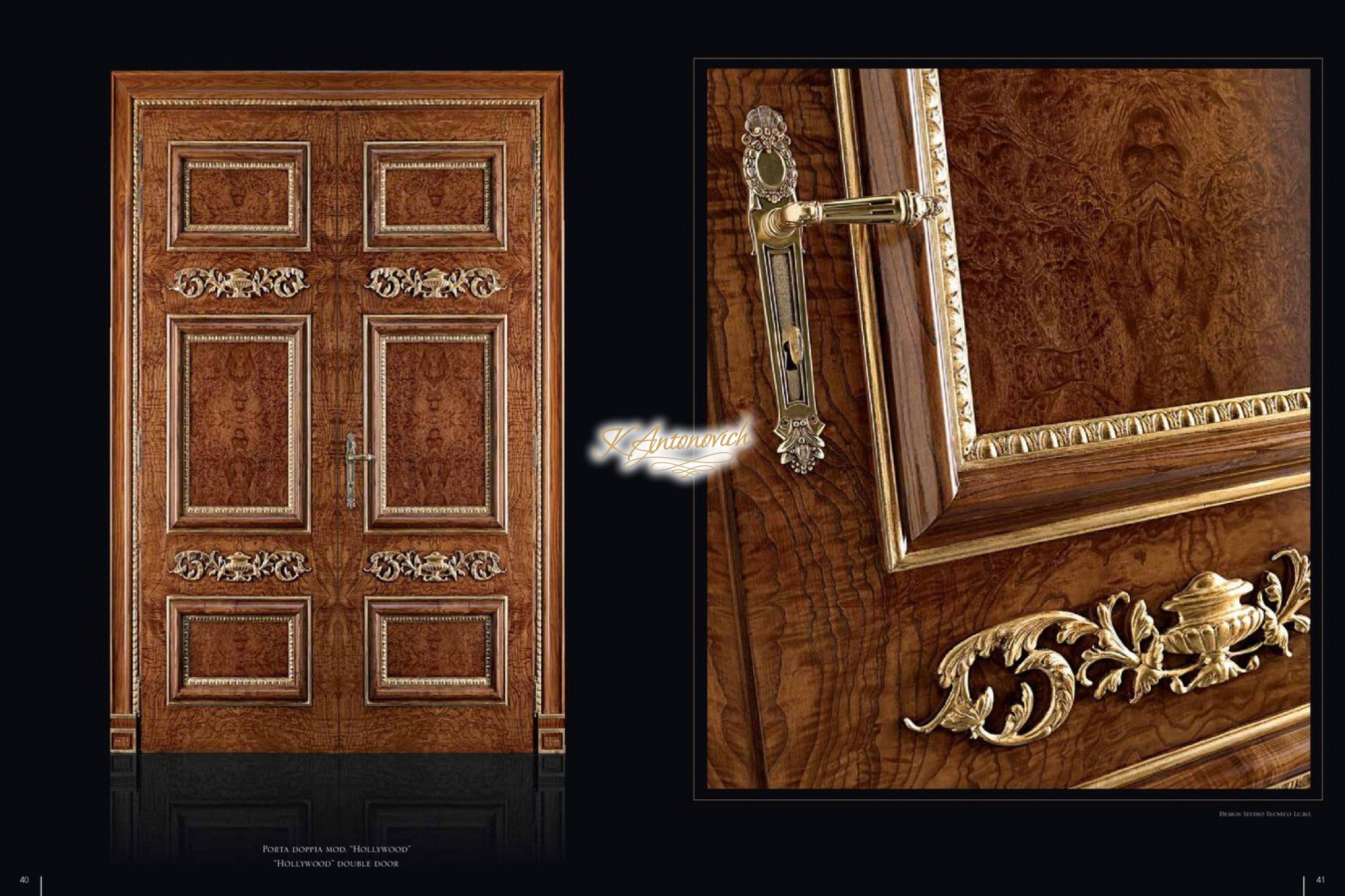 Italian wood furniture design