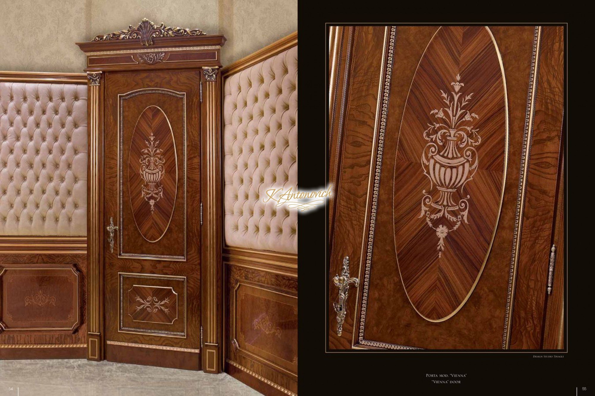 Italian wood furniture design