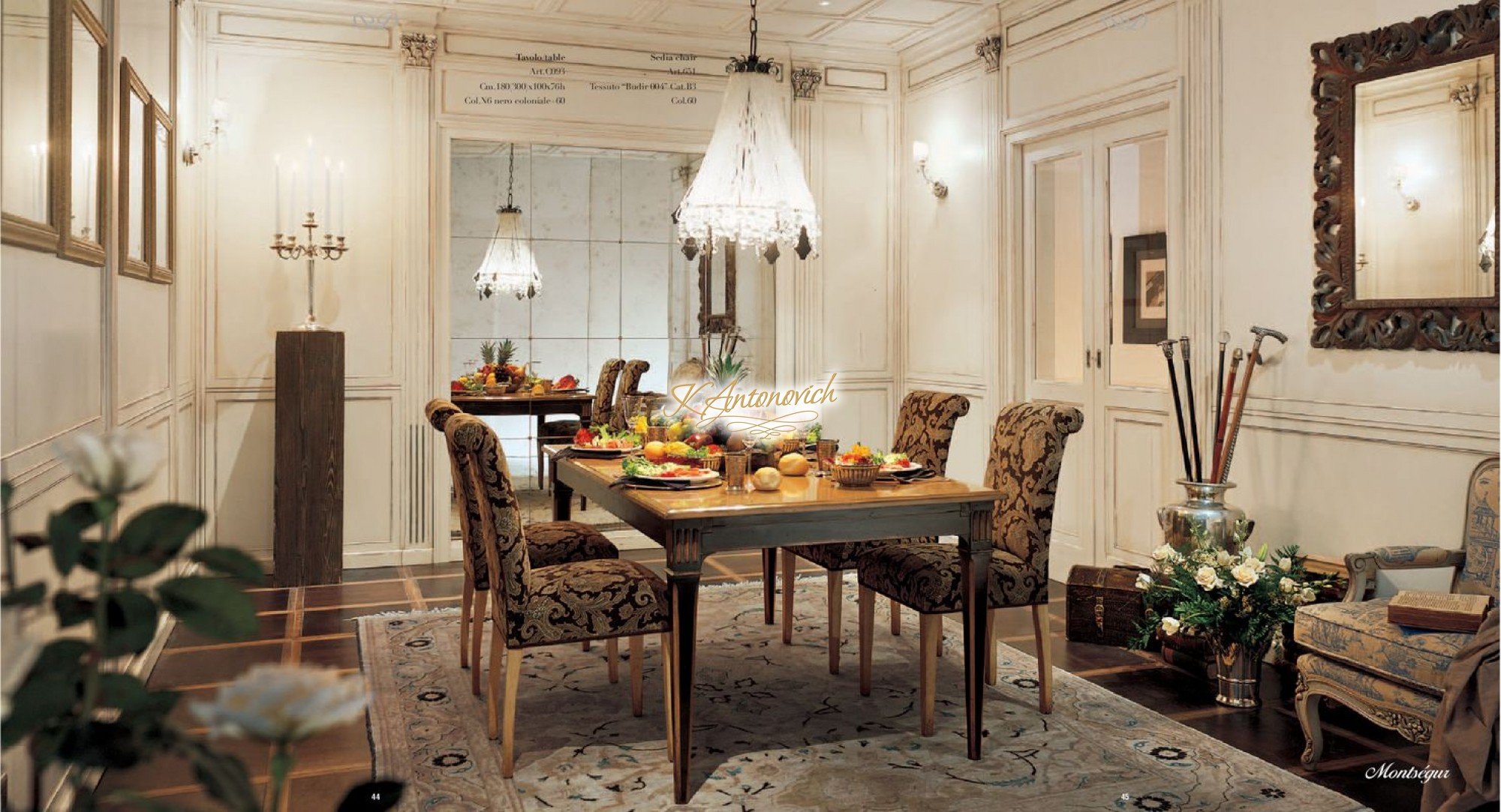 Italian dining room furniture