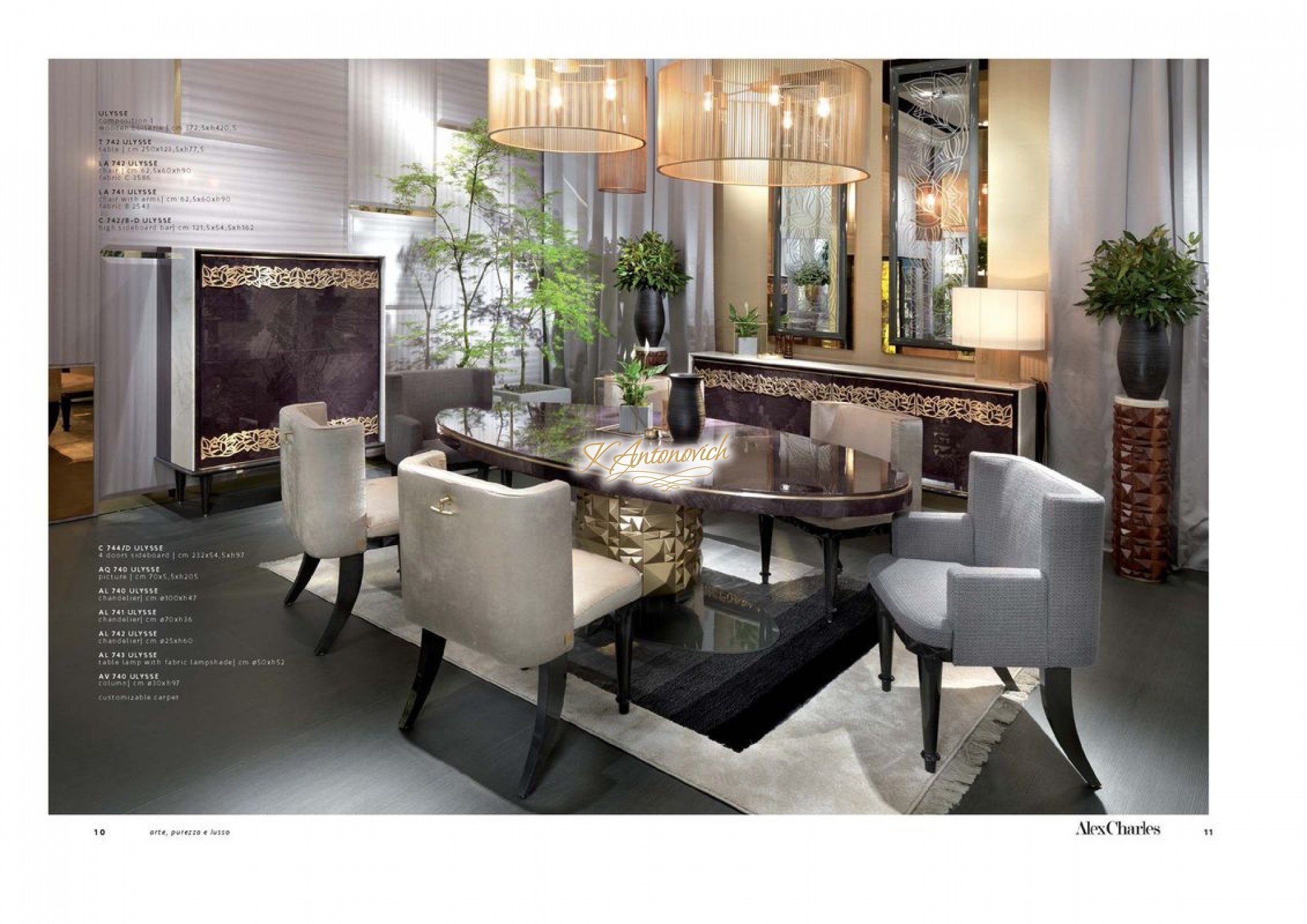 Expensive italian furniture