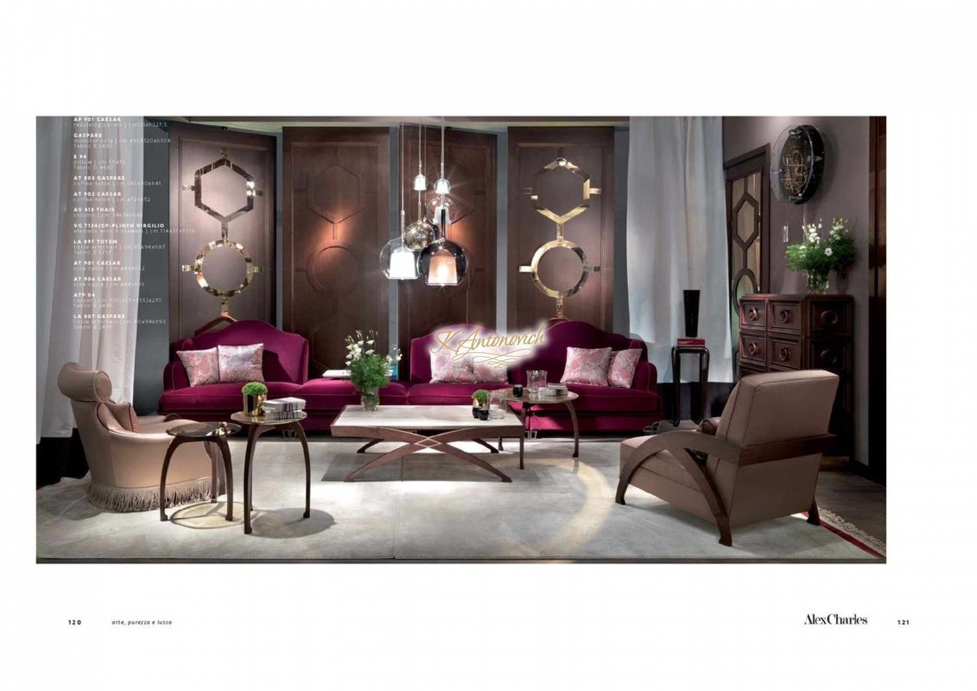 Expensive italian furniture