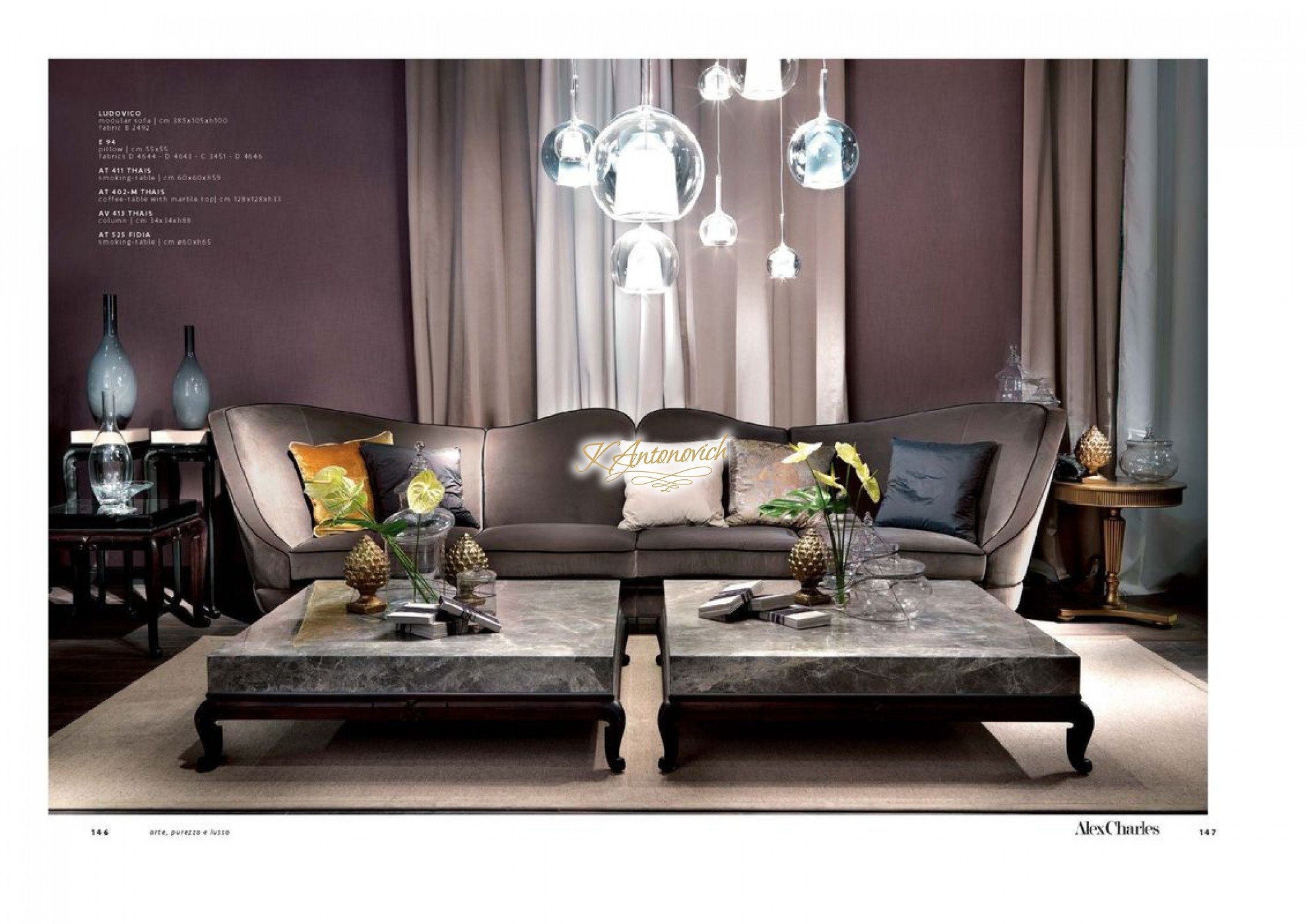 Expensive italian furniture